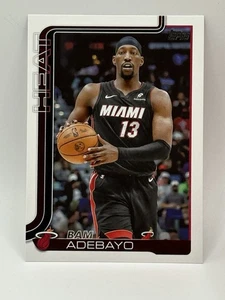 2025-26 Topps #75 Bam Adebayo - Picture 1 of 2