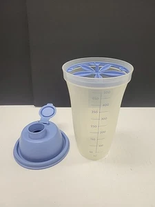 Tupperware Quick Shake #844 Soßenmaschine Getränkemixer Mixer blau 16 Unzen - Bild 1 von 5