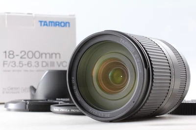 【Mint in Box】 Tamron 18-200mm f/3.5-6.3 DI III VC Lens for Canon EF-M Japan #115 - Image 1 of 4