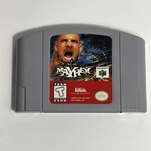 WCW Mayhem (Nintendo 64, 1999) Original N64 getestet funktioniert nur Cartridge - Bild 1 von 4