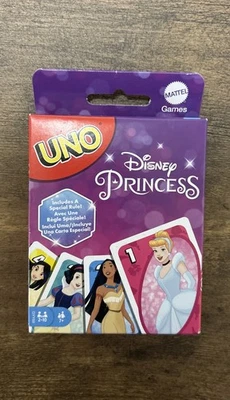 JUEGO DE CARTAS DISNEY PRINCESS UNO ~ ¡CAJA SELLADA NUEVA! Foto 1 de 4
