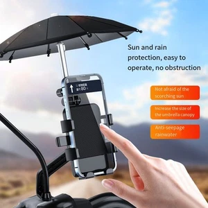 Parapluie Moto Clip Téléphone pour Protection Etanche et Stabilité - Photo 1 sur 17