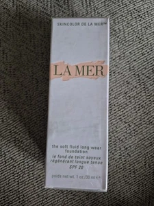 La Mer the Soft Fluid Long Wear Foundation 30ml SPF20 Light Ochre Sealed New - Picture 1 of 5