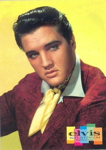 ELVIS THE PLATINUM COLLECTION 1999 INKWORKS SAN DIEGO COMIC CON PROMO CARD P3 - Picture 1 of 1