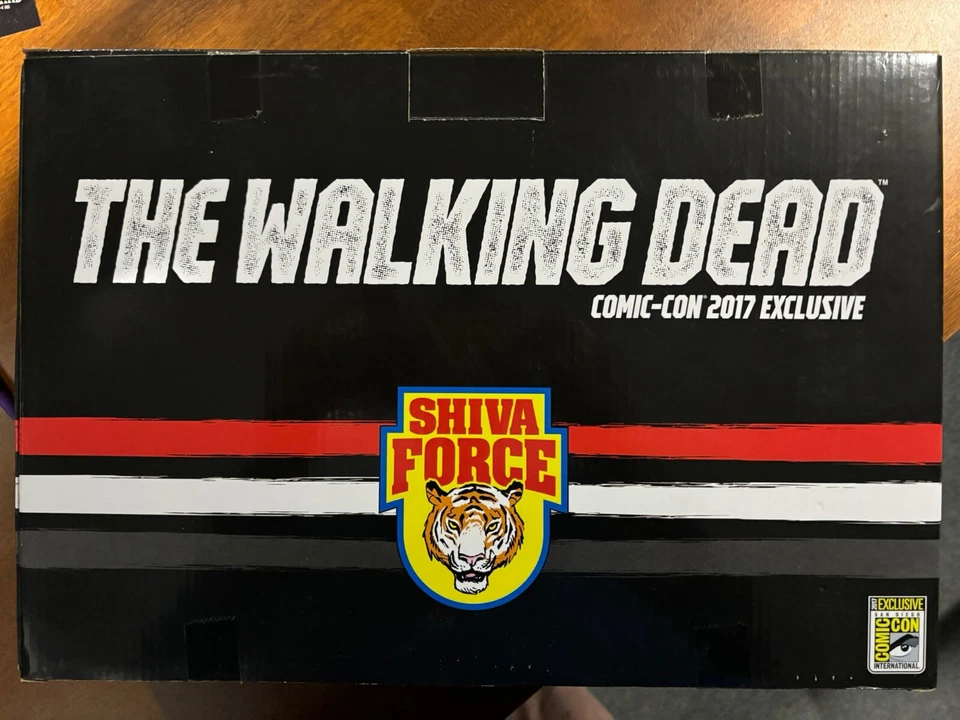 ✨2017 SDCC - WALKING DEAD SHIVA FORCE - Juego de caja exclusivo McFarlane Toys nuevo en caja Foto 1 de 4