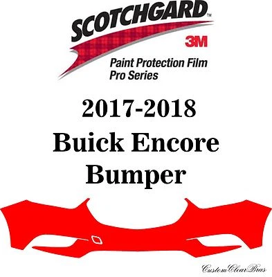 Sujetador transparente 3M Scotchgard película de protección de pintura serie Pro 2017 2018 Buick Encore Foto 1 de 3