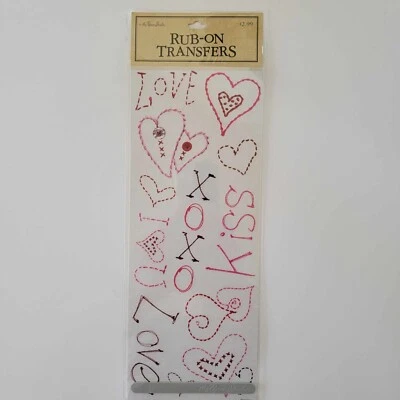 ELECCIÓN: ~ The Paper Studio ~ Aspecto cosido ~ Transferencias frotadas ~ NUEVO Foto 1 de 4