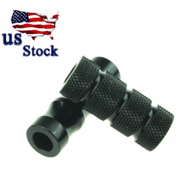 Juego trasero CNC de EE. UU. Pedal para Kawasaki ZX6R ZX9R ZX10R ZX14R negro Foto 1 de 4