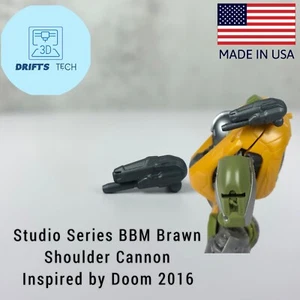 Upgrade Kit for Studio Series SS80 Brawn Shoulder Cannon Transformers Doom - Picture 1 of 6