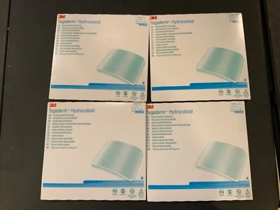 20 (4 коробки из 5) 3M Tegaderm 90002 гидроколлоид повязка 4 «x 4» (10 см x 10 см) - Изображение 1 из 2