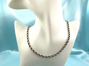 Sterlingsilber Mehrglieder Kabelkette Halskette, 21 Zoll/54 cm, 14,52 g - Bild 1 von 7