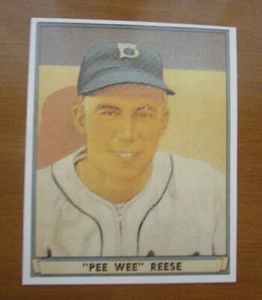 1941 PLAY BALL REPRINTS   "PEE WEE" REESE   # 54  BROOKLYN DODGERS - Picture 1 of 4