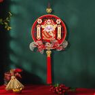 Red Pulp China Hanging Pendant God of Wealth Hanging Pendant  Spring Festival