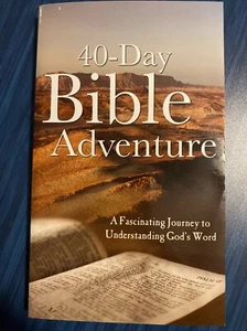 40-DAY BIBLE ADVENTURE (VALUE BOOKS) By Christopher D. Hudson - Picture 1 of 2