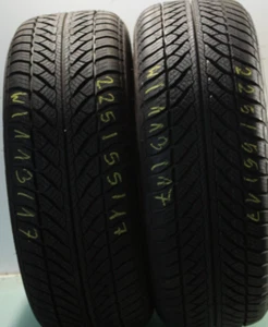 2x Winterreifen DUO 225/55/17 97H Goodyear UltraGrip Performance 8 * DOT19 - Bild 1 von 9