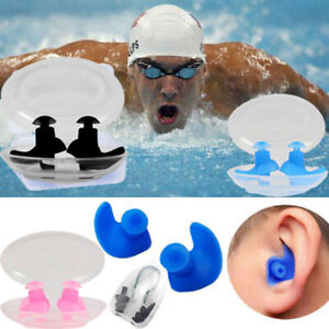 Swimming Earplugs Silicone Ear Plugs Waterproof Water Sports Swim Accessories