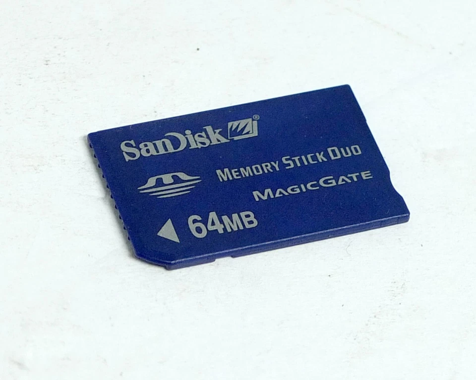 SanDisk 64MB 64 MB Memory Stick Duo Magic Gate Memory Card Used - Image 1 of 1