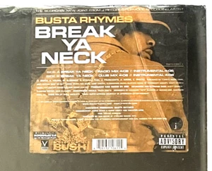 Busta Rhymes - Break Ya Neck Vinyl Record 12' Original Hype Sticker $0 SHIPPING! - Picture 1 of 5