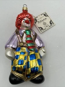 Kurt Adler Polonesa Payaso GP682/3 Komozja Vidrio Adorno de Navidad Pelo Naranja - Imagen 1 de 19