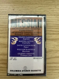 Handel Messiah Philadelphia Orchestra Cassette Tape Audio Music Eugene Ormandy - Picture 1 of 2