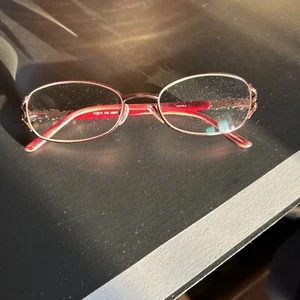 BULOVA “MANILA” Eyeglasses Frame Womens 53-17-135 Light Brown Frame Only - Picture 1 of 9