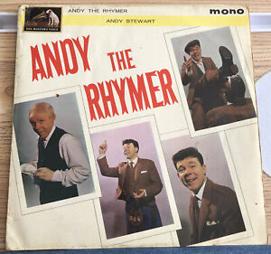 ANDY THE RHYMER -ANDY STEWART 12” MONO 1963-LONG PLAY HIS MASTERS VOICE CLP1686