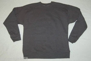 CHARCOAL GREY Boys SWEATSHIRT Hanes XS 4-5 S 6-7 XL 14-16 - Picture 1 of 1