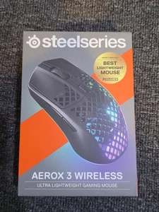 Aerox 3 Wireless Mouse Onyx - New & Sealed - Picture 1 of 4