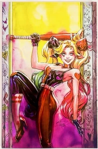 FOIL ~ Harley Quinn 30th Anniversary NYCC 2022 Exclusive Variant, Sabine Rich - Picture 1 of 7