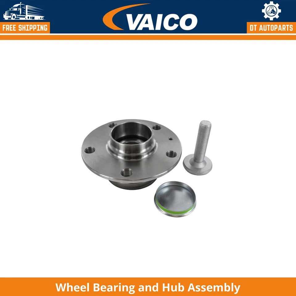 Para 2006-2009 Volkswagen Rabbit 2.5L rolamento de roda e conjunto de cubo traseiro Vaico - Imagem 1 de 1