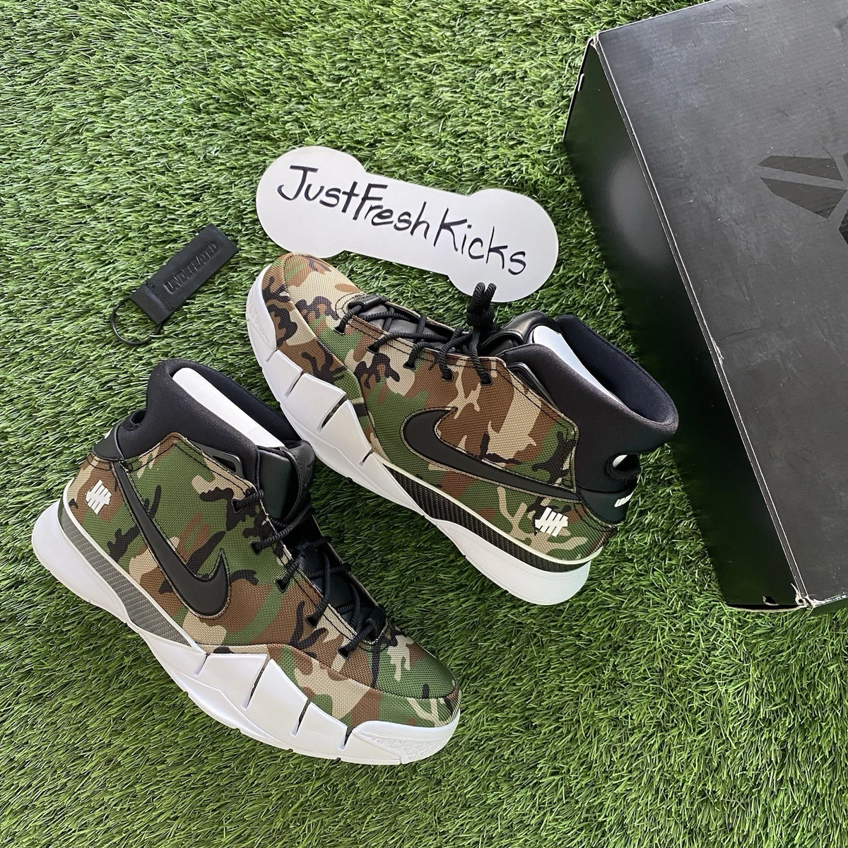 Preços baixos em Nike Undefeated x Zoom Kobe 1 Protro Camo | eBay