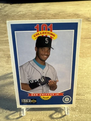 1997 Upper Deck Collector’s Choice Ken Griffey Jr. #244 Collecting 101 Insert  - Image 1 of 2