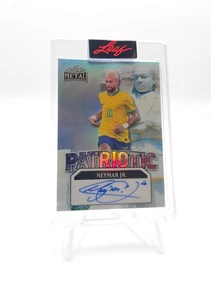 2025 Leaf Metal Patriotic Neymar Jr Auto 1 of 1🔥MLK Jr Monument🔥1/1 SEALED - Bild 1 von 4
