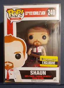 Funko Pop Shaun #240 Shaun Of The Dead EE Exclusive Vaulted w/Protector - Picture 1 of 14