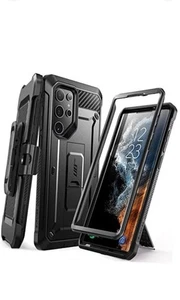 SUPCASE For Galaxy S22 ULTRA 5G Case UBPro Black Without Screen Protector New - Picture 1 of 7