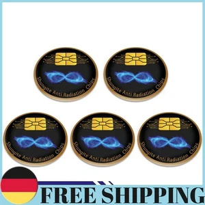5 Pcs Cell Phone Shields EMF Protection Sticker Quantum Anti Radiation Shield - Bild 1 von 9