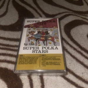Super Polka Hits By The Super Polka Stars Cassette Tape - Picture 1 of 3