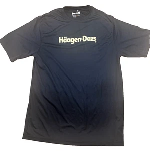 Häagen-Daaz is sweet on honey bees T-Shirt Men's Syntre lSize L Black - Picture 1 of 10