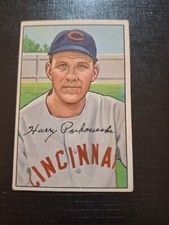 1952 Bowman Baseball Card #202 Harry Perkowski EX  Very Nice