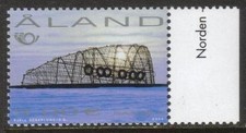 ALAND MNH 2002 SG218 NORDIC COUNTRIES POSTAL COOPERATION - MODERN ART