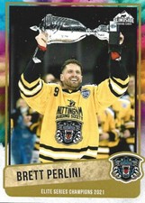 Nottingham Panthers Card 2023 - 2024, #9 BRETT PERLINI  Elite Series