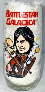 VTG. MINT Battlestar Galactica APOLLA Collectible Drinking Glass Alien Con 1979 - Picture 1 of 15