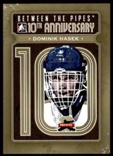 2011-12 ITG IN THE GAME 10TH ANNIVERSARY DOMINIK HASEK BUFFALO SABRES #BTPA-33