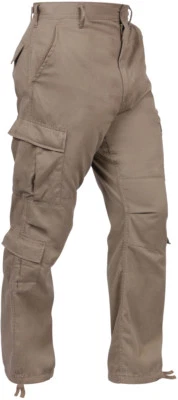 Pantalones Rothco Vintage Camuflados Paracaidista Fatiga 8 Bolsillos Gruesos Carga BDU Pantalones Foto 1 de 3