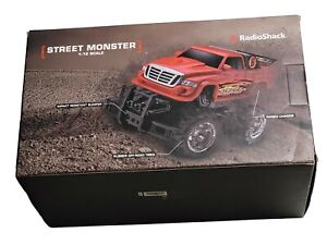 Vintage RadioShack Street Monster RC Toy Truck w/Remote & Batteries, Scale 1:12