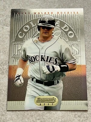 1995 Bowman's Best #63 Larry Walker MLB  Colorado Rockies HOF - Image 1 of 2