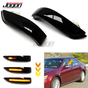 Dynamic LED Turn Signal Side Mirror Light For Honda Accord 2008-2013 Acura 06-09 - Picture 1 of 9