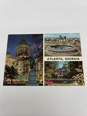 Atlanta Georgia John Hinde Original Continental Post Card - Image 1 of 4