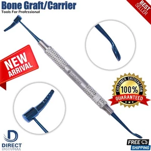 Bone Graft Carrier Titanium Coated Blue Amalgam Pluggers Implant Periotomes - Picture 1 of 3