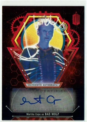 Doctor Who Extraterrestial Encounter Autograph Card Martha Cope as Bad Wolf #3/5 - Image 1 of 2